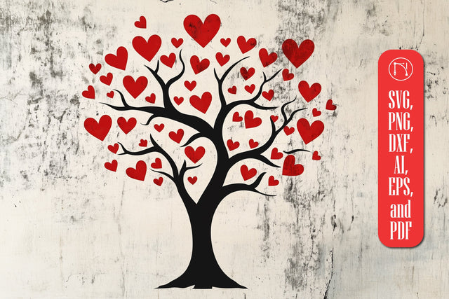 Paper Cut Love Tree SVG Cut File SVG MD JOYNAL ABDIN 