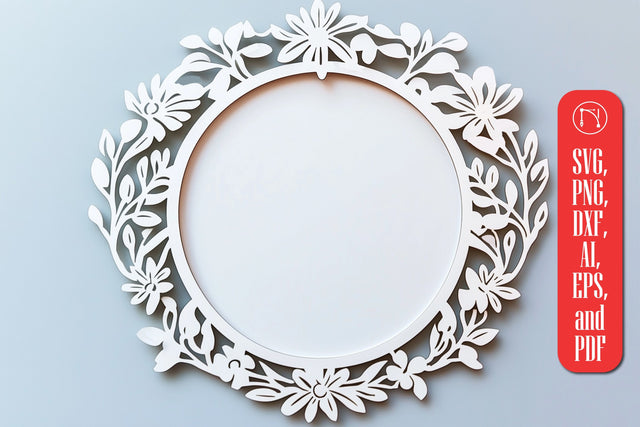 Paper Cut Photo Frames SVG Cut File SVG MD JOYNAL ABDIN 