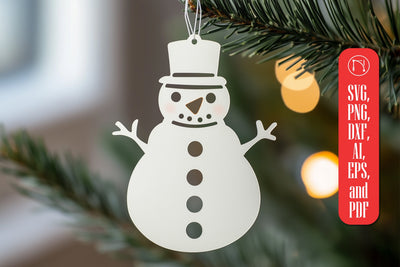 Paper Cut Snowman SVG Cut File SVG MD JOYNAL ABDIN 