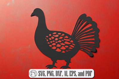 Paper Cut Thanksgiving Turkey SVG SVG MD JOYNAL ABDIN 