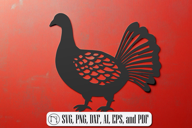 Paper Cut Thanksgiving Turkey SVG SVG MD JOYNAL ABDIN 