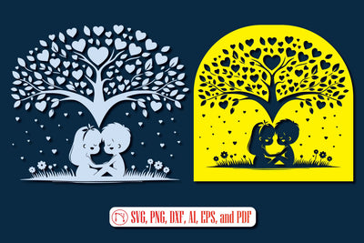 Paper Cut Valentine Decor SVG Bundle SVG MD JOYNAL ABDIN 