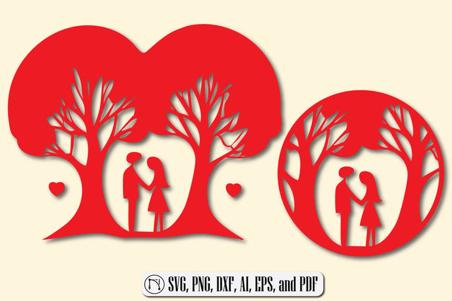 Paper Cut Valentine Decor SVG Bundle SVG MD JOYNAL ABDIN 