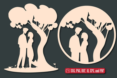 Paper Cut Valentine Decor SVG Bundle SVG MD JOYNAL ABDIN 