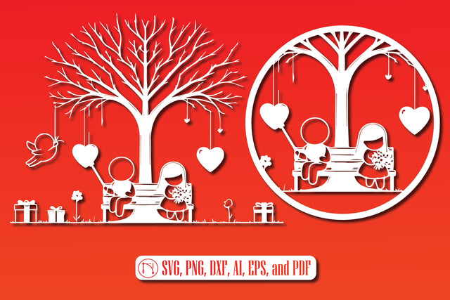 Paper Cut Valentine Decor SVG Bundle SVG MD JOYNAL ABDIN 