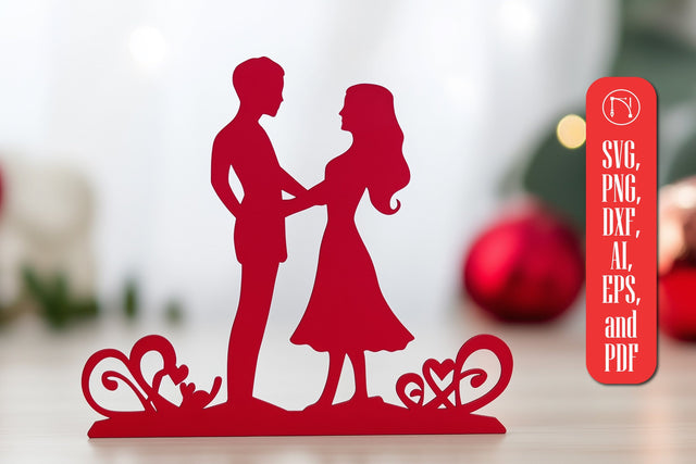 Paper Cut Valentine Decor SVG Cut File SVG MD JOYNAL ABDIN 