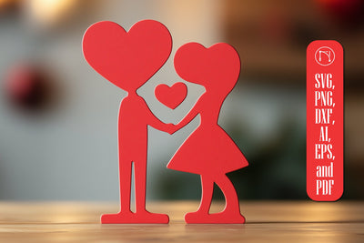 Paper Cut Valentine Decor SVG Cut File SVG MD JOYNAL ABDIN 