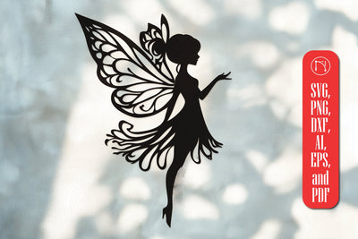paper Cut Valentine Fairy SVG Cut File SVG MD JOYNAL ABDIN 