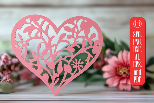 Paper Cut Valentine Hearts SVG Cut File SVG MD JOYNAL ABDIN 