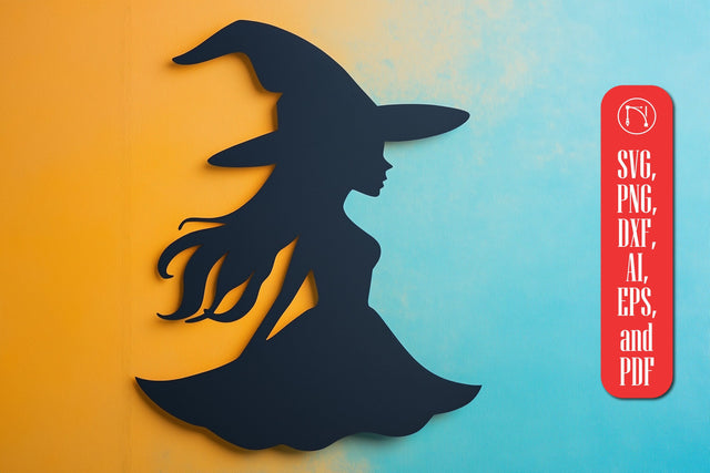 paper cut Witch SVG cut file SVG MD JOYNAL ABDIN 