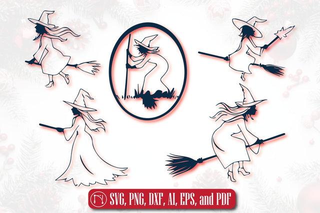 paper cut Witch SVG cut file SVG MD JOYNAL ABDIN 