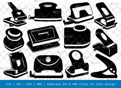 Paper Punch Machine Svg Cricut Cut Files Png Bundle, SB01106 SVG ETC Craft 