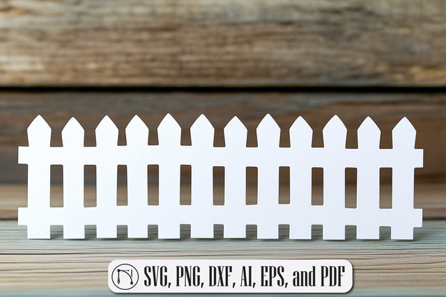 Papercut Picket Fences SVG Cut File SVG MD JOYNAL ABDIN 