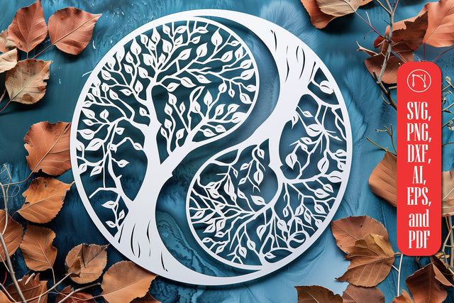 Papercut Tree of Life SVG cut file SVG MD JOYNAL ABDIN 