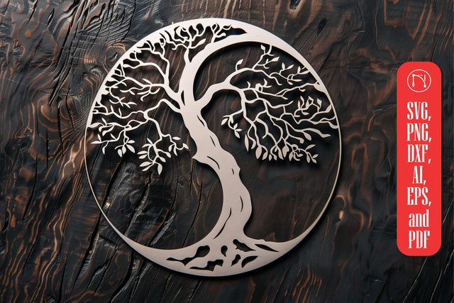 Papercut Tree of Life SVG cut file SVG MD JOYNAL ABDIN 