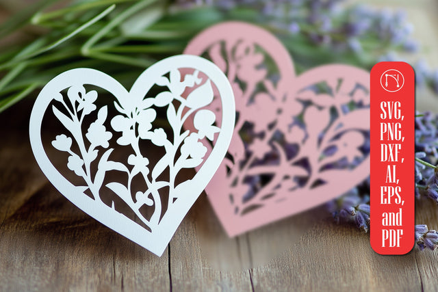 Papercut Valentine Heart SVG Cut File SVG MD JOYNAL ABDIN 