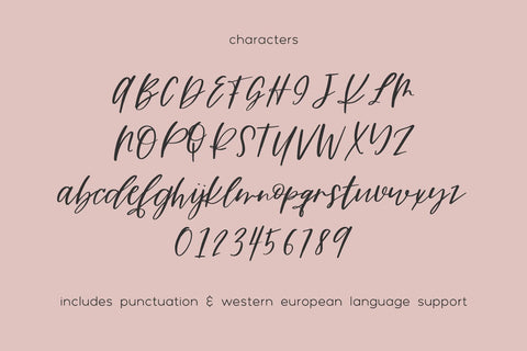 Paperheart Script Font Beck McCormick 