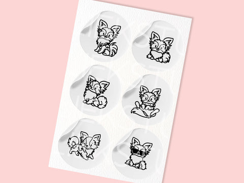 Papillon Dog SVG Design Set SVG HalieKStudio 