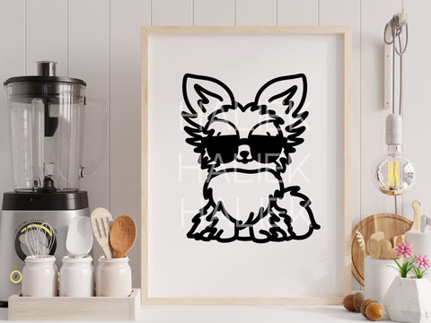 Papillon Dog SVG Design Set SVG HalieKStudio 