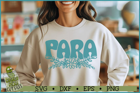Para Flowers SVG File SVG Crunchy Pickle 