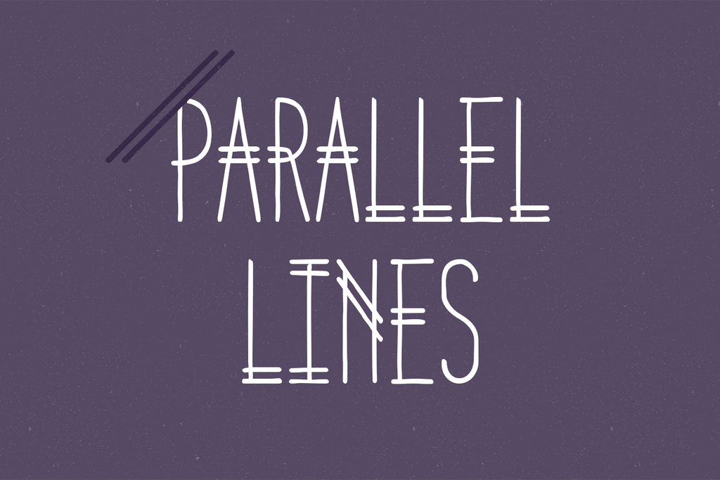 Parallel Lines - So Fontsy