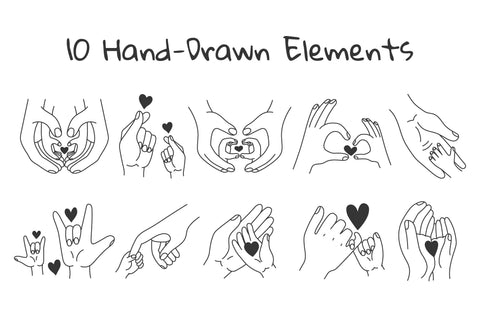 Parent And Child Love Hands PNG Clipart Sublimation Rin Green 