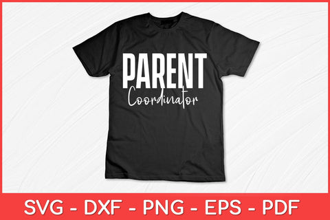 Parent Coordinator Tie Dye Back To School Svg Design SVG artprintfile 