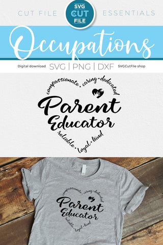 Parent Educator svg, Parents as Teachers svg 2 SVG SVG Cut File 