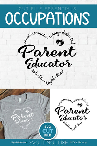 Parent Educator svg, Parents as Teachers svg 2 SVG SVG Cut File 