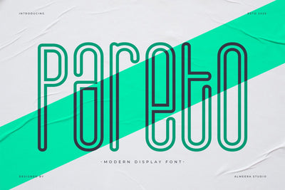 Pareto Font studioalmeera 