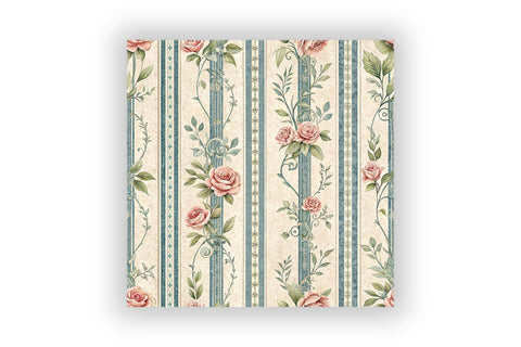 Paris Floral Digital Paper Pack, Elegant French Seamless Patterns, Wedding & Printable Crafts Digital Pattern FloridPrintables 