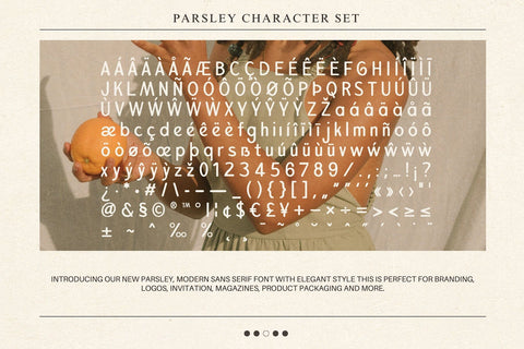 Parsley - Modern Sans Serif Font studioalmeera 