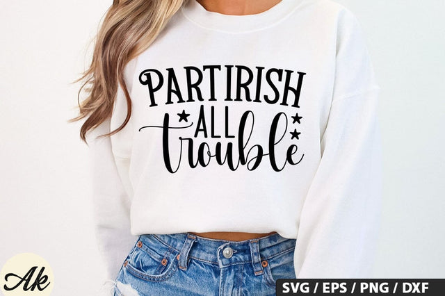 Part irish all trouble SVG Design SVG akazaddesign 