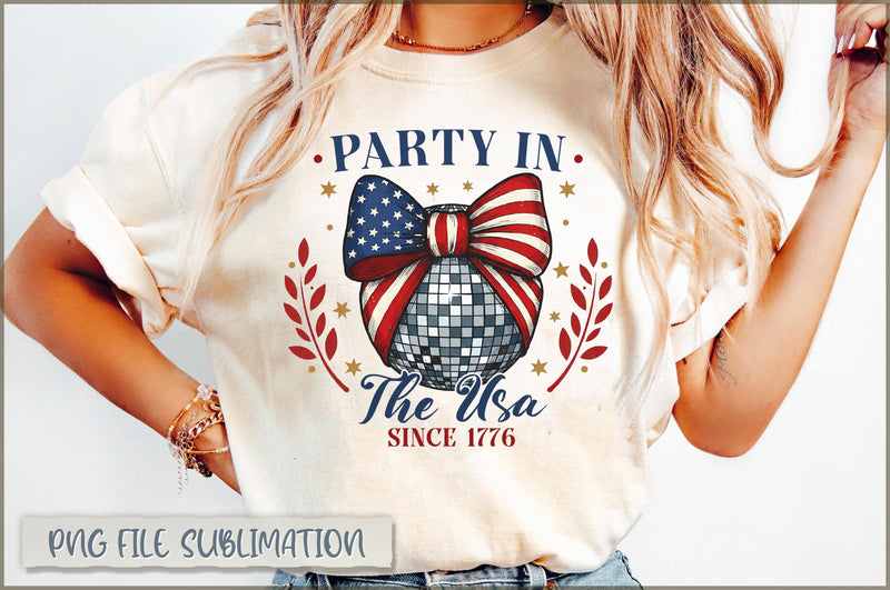 Party In the Usa since 1776 PNG Sublimation Shetara Begum 