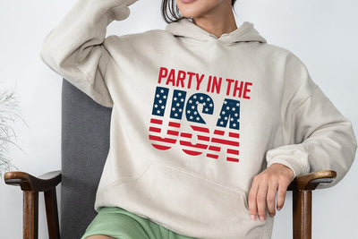 Party in the usa SVG Angelina750 