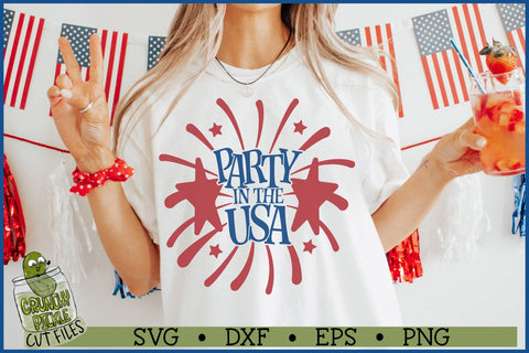 Party In The USA SVG File SVG Crunchy Pickle 