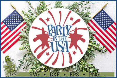 Party In The USA SVG File SVG Crunchy Pickle 