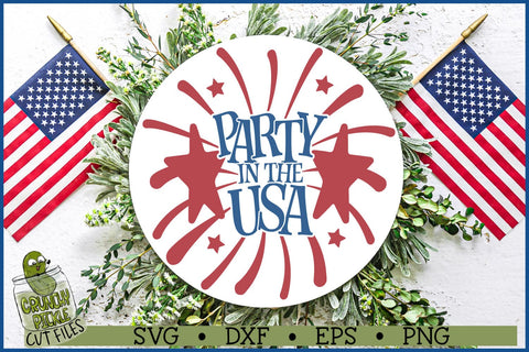 Party In The USA SVG File SVG Crunchy Pickle 