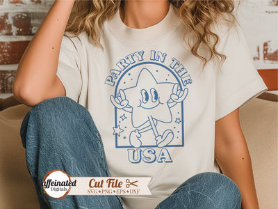 Party in the USA Svg SVG Caffeinated SVGs 