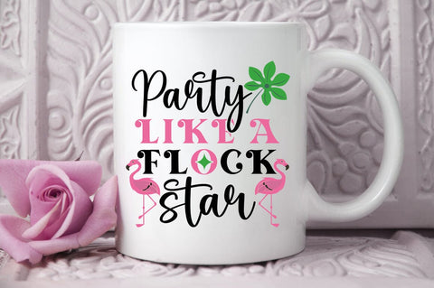 Party Like A Flock Star SVG Design SVG Designangry 