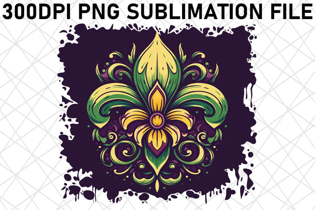 Party-Ready Mardi Gras Theme Graphics Sublimation afrosvg 
