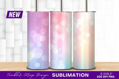 Pastel Bokeh Lights On A Colorful Background Sublimation Regulrcrative 