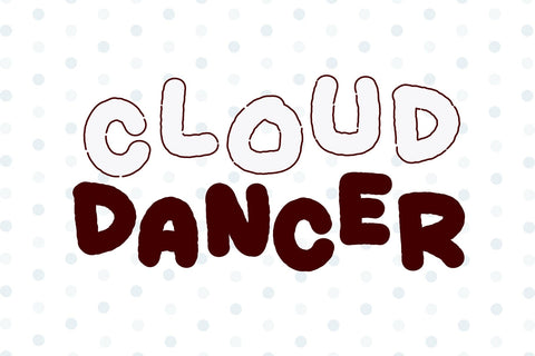 Pastel Cloud Font BB Digital Arts 