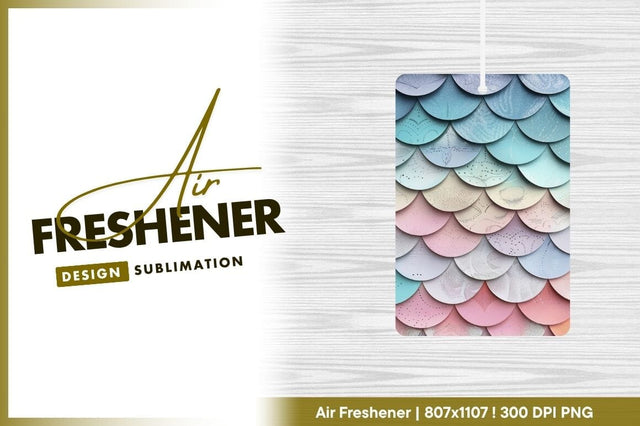 Pastel colored overlapping circular scales with textured details and patterns Sublimation Regulrcrative 