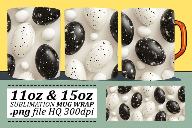 Pastel Delight Easter Mugs | Spring Sublimation 11oz 15oz Sublimation afrosvg 