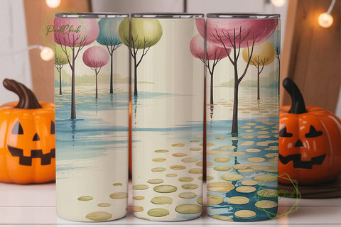 Pastel Dreamland Tumbler Wrap Sublimation PixelChick 