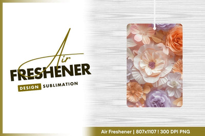 Pastel Paper Flowers Arrangement Close Up Floral Background Sublimation Regulrcrative 