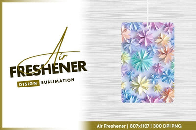 Pastel Paper Snowflake Decorations in Various Sizes on a White Background Sublimation Regulrcrative 