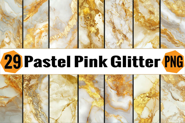 Pastel Pink Glitter Seamless Background Bundle. Sublimation SVGArt 