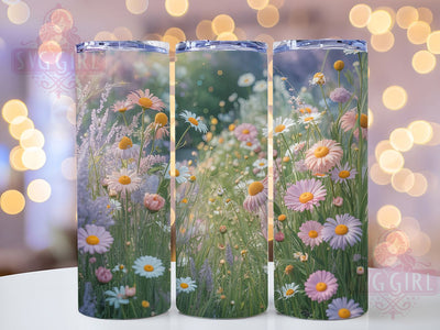 Pastel Purple Daisy Tumbler, Summer Floral Tumbler, Pastel Flower Wrap, Elegant Daisy Wrap, Soft Purple Wrap, Sublimation Design, Trendy Gift Idea Sublimation SvggirlplusArt 